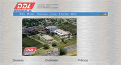 Desktop Screenshot of ddl.com.br