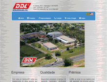 Tablet Screenshot of ddl.com.br