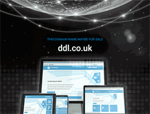 Tablet Screenshot of ddl.co.uk