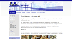 Desktop Screenshot of ddl.no